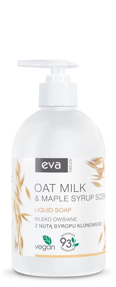 EVA NATURA Creamy liquid soap Oat milk with a hint of maple syrup